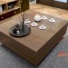 Bàn sofa MDF gỗ hình vuông