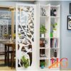 Sản phẩm vách ngăn trang trí CNC liền kệ hươu nai