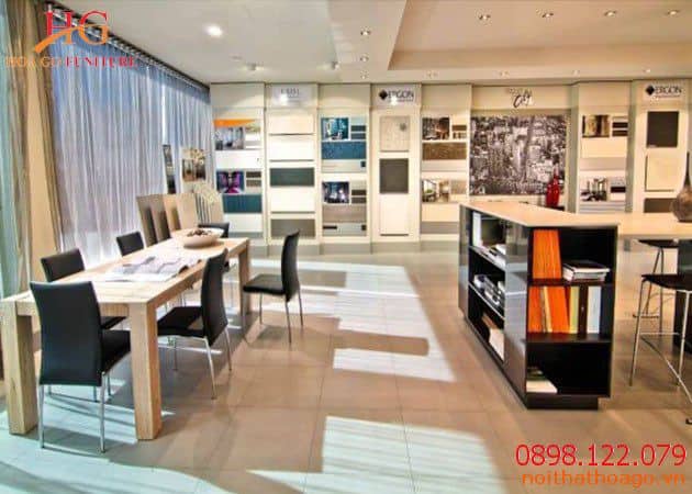 Lựa chọn mẫu thiết kế showroom nội thất giá rẻ TPHCM đẹp mắt, ấn tượng