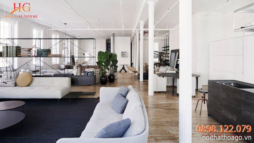 Nên chọn đơn vị thiết kế nội thất showroom uy tín