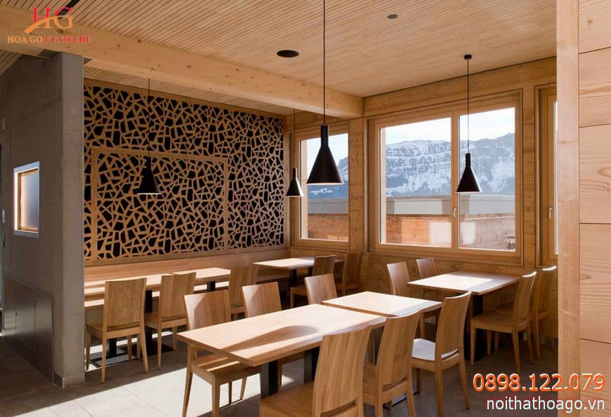 Chọn vách ngăn CNC bằng gỗ để khiến căn phòng thêm tinh tế, sang trọng