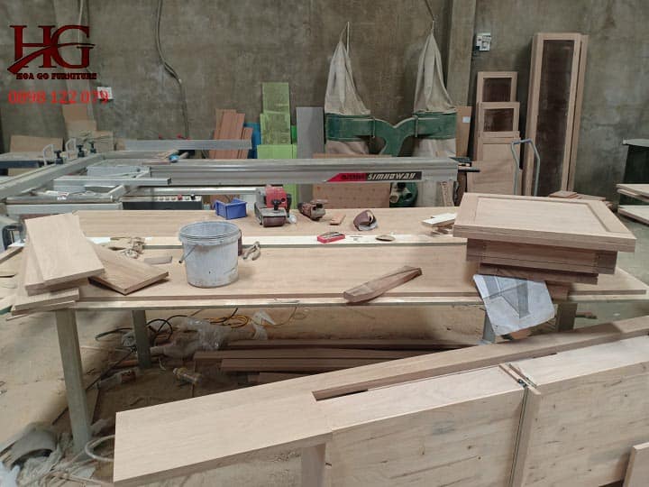 Xưởng mộc Gò Vấp chuyên nhận đóng đồ nội thất gỗ công nghiệp theo mẫu của khách hàng, hoặc theo mẫu thiết kế có sẵn