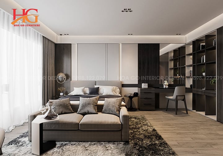 Phong cách thiết kế hiện đại là lựa chọn lý tưởng cho các căn hộ và các không gian có diện tích nhỏ